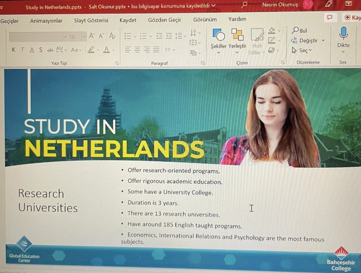dilakanberoglu's tweet photo. This week’s GEC training session was about studying in Netherlands🇳🇱 . It was a highly informative session including the deatils of admission. @orbaybteacher @Nurayipekk @NesrinOkumu3 @BkOmerli @mduranoznacar @dincercitak @kader_ulass @neriman_derya @KurumGozde https://t.co/Pqa4FLF3Ga