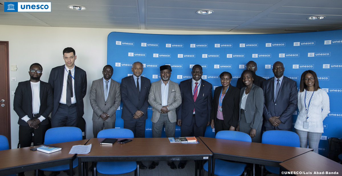 Meeting with <a href="/SenatorKathuri/">Dep Speaker, Senator Kathuri Murungi</a> from Kenya.#unescopriorityafrica