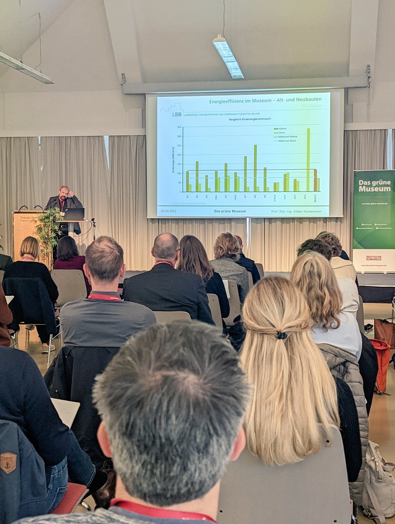 gruenes_museum's tweet photo. #Energieffizienz im Museum? Am Beispiel der Kunsthalle Mannheim demonstriert uns Volker Huckemann von der @HochschuleBO, wie's aussehen sollte/ könnte.
#dgm #dasgrünemuseum #suffizienz #thegreennewdeal #nachhaltigkeit #klimawandel #actionplease #museum https://t.co/Z58PIN2gNQ