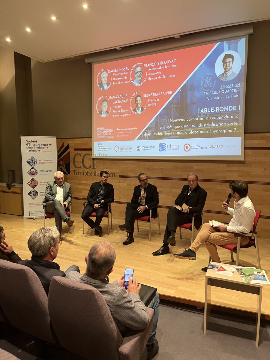 IndustrieFrance's tweet photo. 🦾 Au cœur des débats et des enjeux industriels, la ⁦@CCI90⁩ accueille ce matin la #Rencontre #RenaisssanceIndustrielle ⁦@bfc_region⁩ #Industrie #Energies #transition ⁦@dgcci⁩⁩ ⁦@utbm_fr⁩ ⁦@BanqueDesTerr⁩ ⁦@Quaerocapital⁩ https://t.co/PGt8Ytwjgw