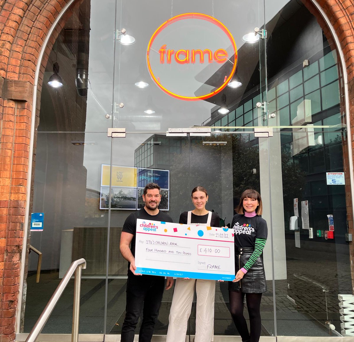 STVAppeal's tweet photo. Massive thank you to @Frame_Group Glasgow who raised £410 for the Appeal through their #BigScottishBreakfast 🥰🥞🍳 https://t.co/iCUVHFZRer