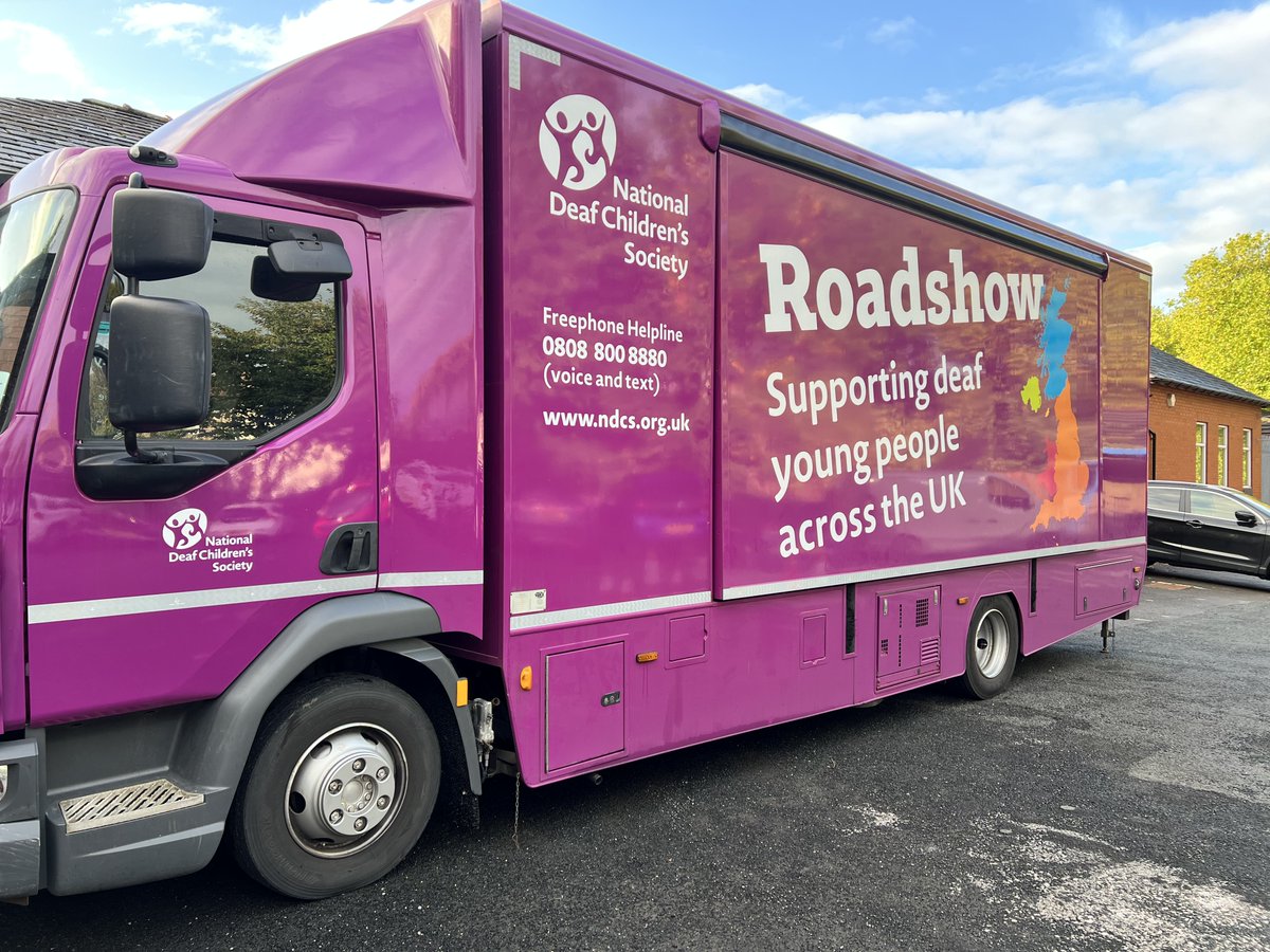 Last week I was so excited to join the Roadshow team at <a href="/NDCS_UK/">National Deaf Children's Society</a> on one of their  visits,  and it was amazing!

Seeing the team's impact on #deaf young people was really inspiring. Lovely to see the work first hand and I’m excited to take that inspiration into my work ❤️