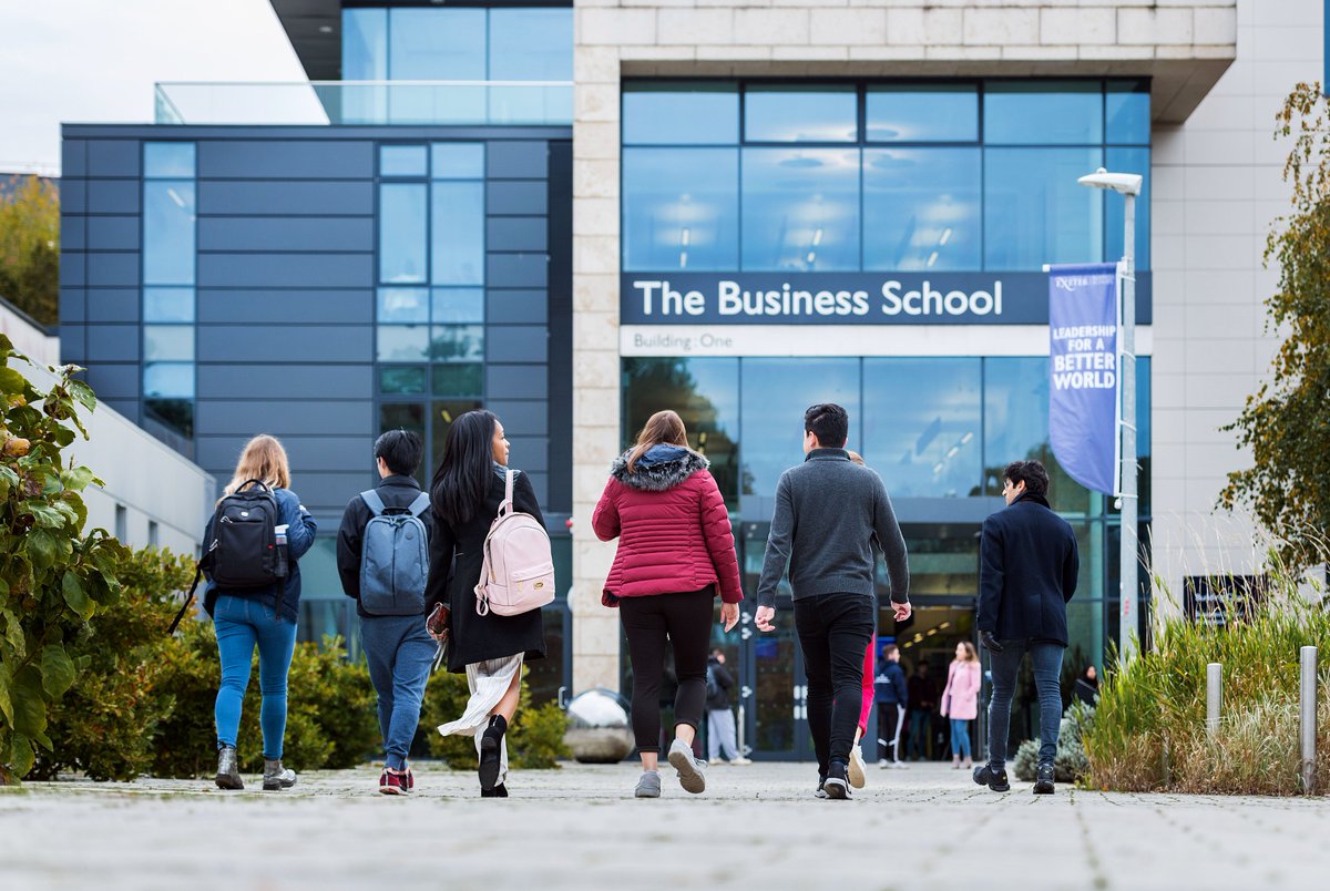 University of Exeter Business School tweet media