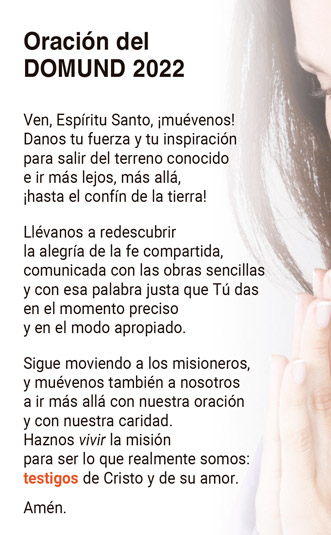 Una de las manera importantes de ayudar a los misioneros en este #Domund2022, es con la oración por las misiones.  Únete este domingo a la gran cadena de oración por las misiones