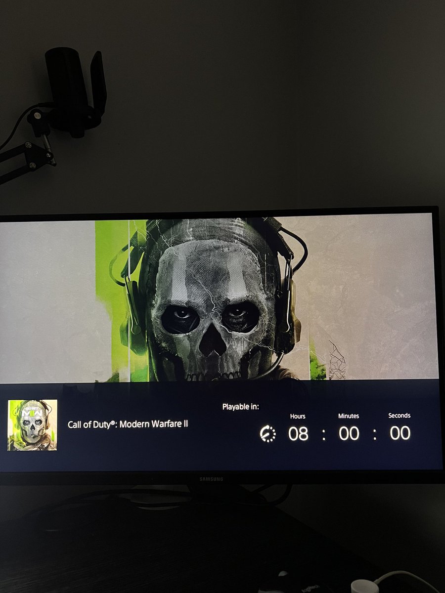 OBEY_TIBBY's tweet photo. Need to get back to streaming again so how about I do one tonight with the new release of #ModernWarfareII Looking to complete it in under 8hrs 😅🤪 https://t.co/D1Z56EYwAd