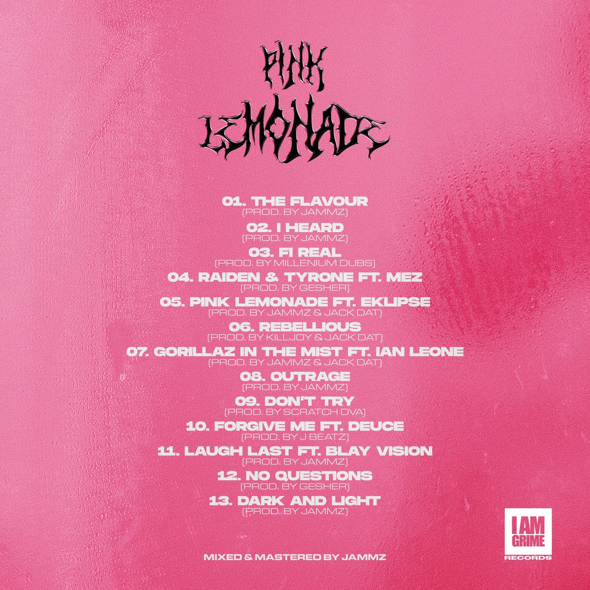 Jammz's tweet photo. Pink Lemonade 🦩 🍋 

23rd November 

Preorder now via Bandcamp

https://t.co/2znkZgGLV2 https://t.co/tlTI973C4j