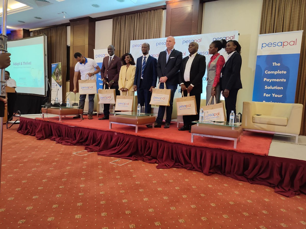 Pesapal's tweet photo. The panelist
#AdaptandThrive #PesapalCaffe @pesapal_uganda https://t.co/tJkkKatsra