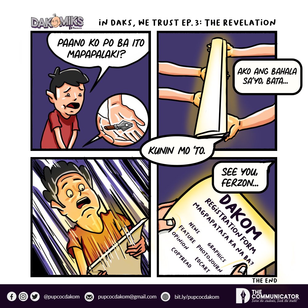 pupcocdakom's tweet photo. DAKOMIKS #46 | 𝗨𝗹𝘁𝗶𝗺𝗮𝘁𝗲 𝗗𝗔𝗞𝗦 𝗿𝗲𝘃𝗲𝗮𝗹 𝗻𝗮!

To the rescue na naman si Daks para sa panibagong araw! Ikaw, ano pang inaalala mo? 

Daks is always at your back, kaya ‘lika na! 

#InDaksWeTrust https://t.co/pwi1hRi5vF