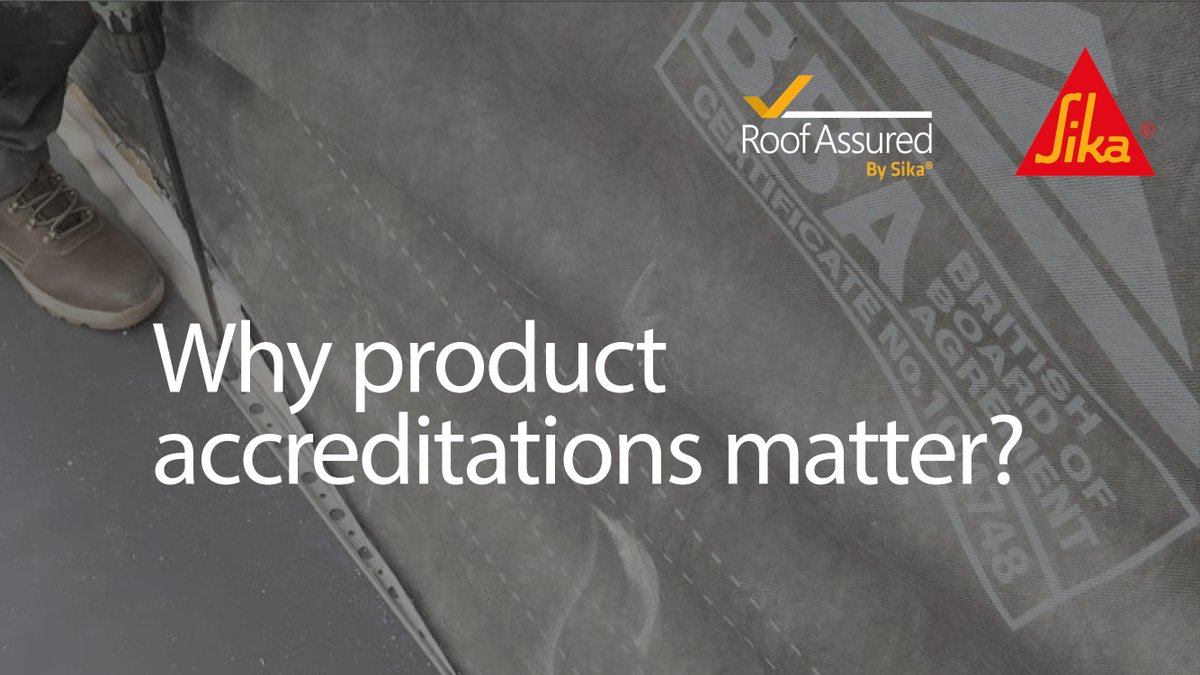 Roof Assured by Sika tweet media