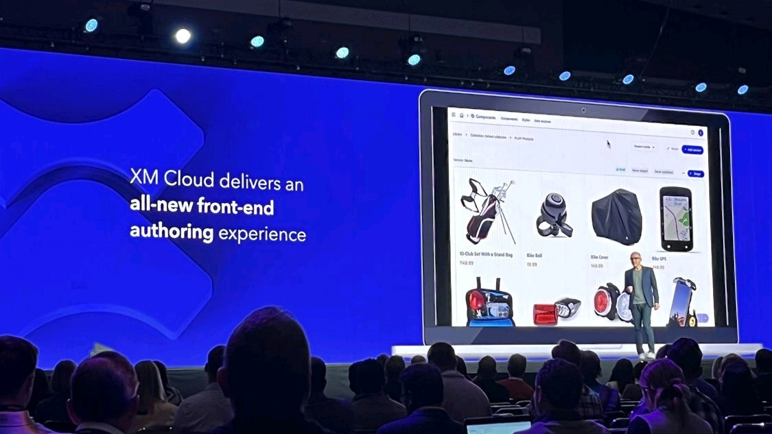 BrisbaneJohn87's tweet image. Exciting new @Sitecore XM Cloud features announced at @SitecoreSYM. I am looking forward to using XM Cloud&apos;s advanced editor and drag-and-drop functionality. #dataviz #sitecorexm #SitecoreSYM #personalization #analytics #bi #sitecore #saas