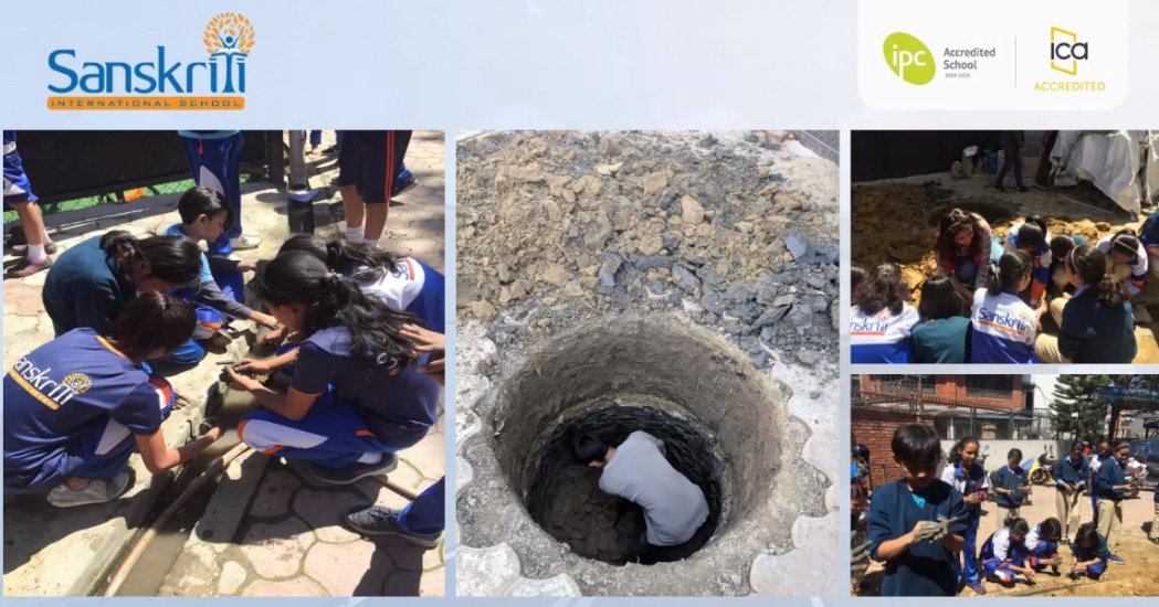 The learners from ICA Accredited Sanskriti International School <a href="/sanskritiktm/">Sanskriti Int School</a> shared their experiences of visiting the surrounding geography near the Habeli Outdoor Learning Center. #ICC22