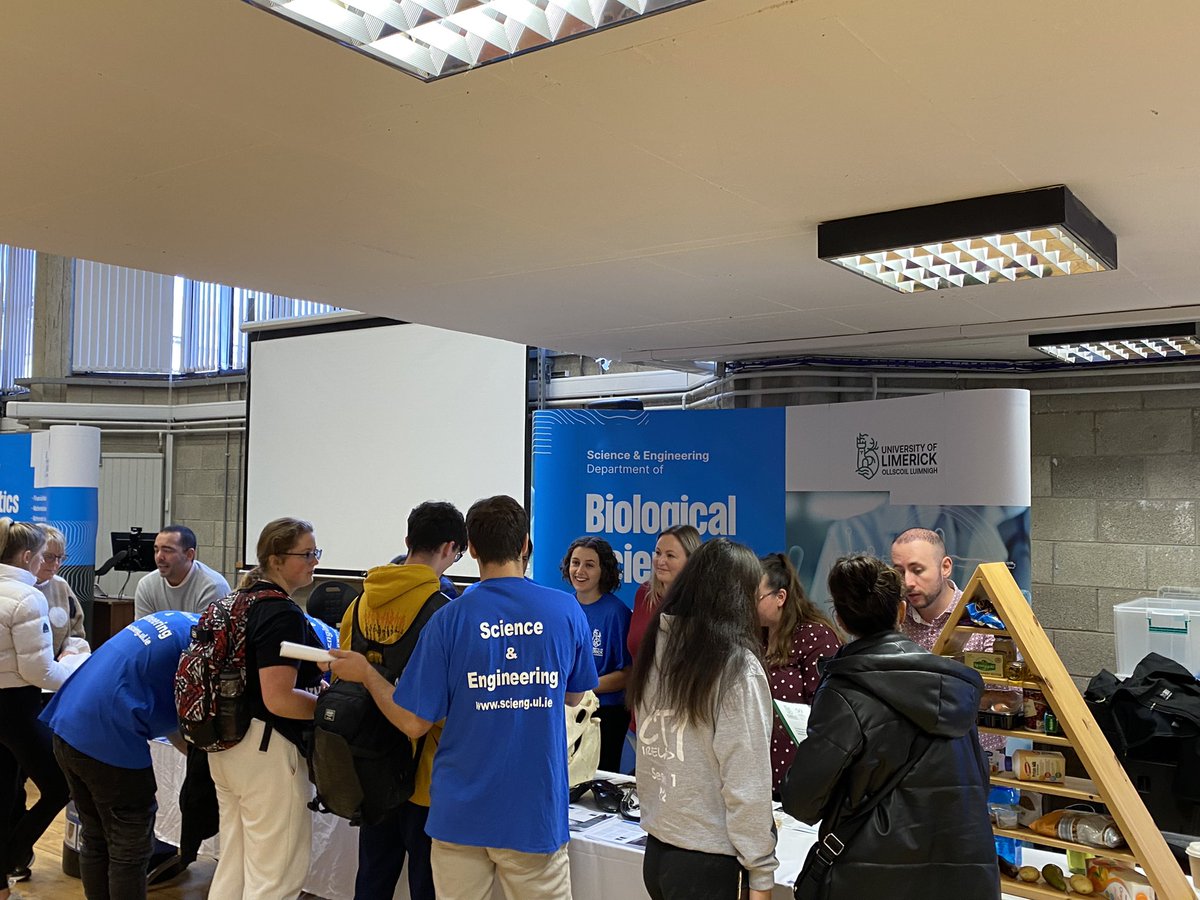 yanzabet's tweet photo. If you are interested in studying #bioscience #equine #science or #Food #Science , you are very welcome to visit our @BioSci_UL stand in EG010 at the main building @UL #StudyAtUL @EquineScienceUL @naturalsci_ul @sci_engUL https://t.co/aaXZhuKa3B