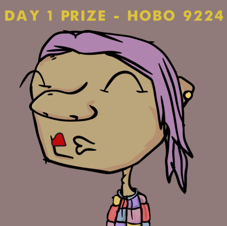 HobosUniverse's tweet photo. 🎁 GIVEAWAY DAY 1/10🎁

Prizes 🎁
- 1x Hobo NFT
- 1x WL to the final collection

To Enter 👇
1️⃣ Follow @bnbhoboswtf 
2️⃣ ❤️ + RT
3️⃣ Tag 3 Friends 

If you win and you just become a holder starting 18 Oct we will double the prize

⏰ 24 Hours ⏰

#nft #NFTGiveaway #NFTCommunity #ad https://t.co/neZTVk4AkV