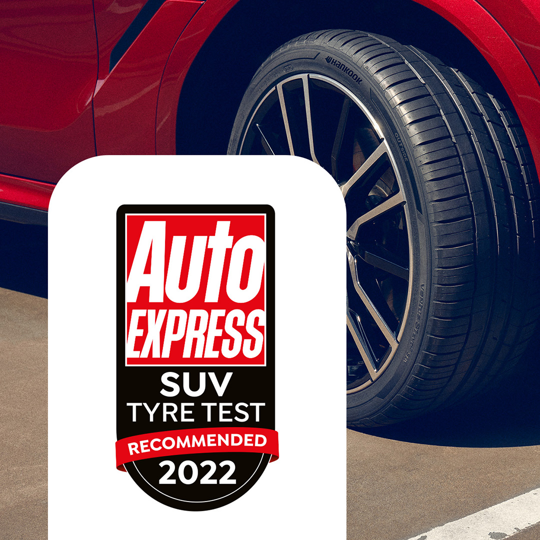 What is the secret to being 'Recommended' by Auto Express in their SUV summer tyre test?​
Ventus S1 evo3 SUV - a high-performance tyre that meets the demanding standards of global premium cars with outstanding technology and quality!​​
#HankookTyre #DrivingEmotion