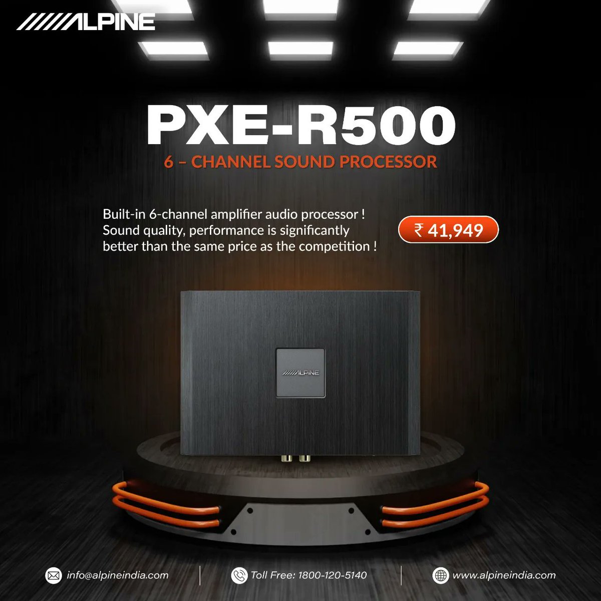 Alpine India tweet media