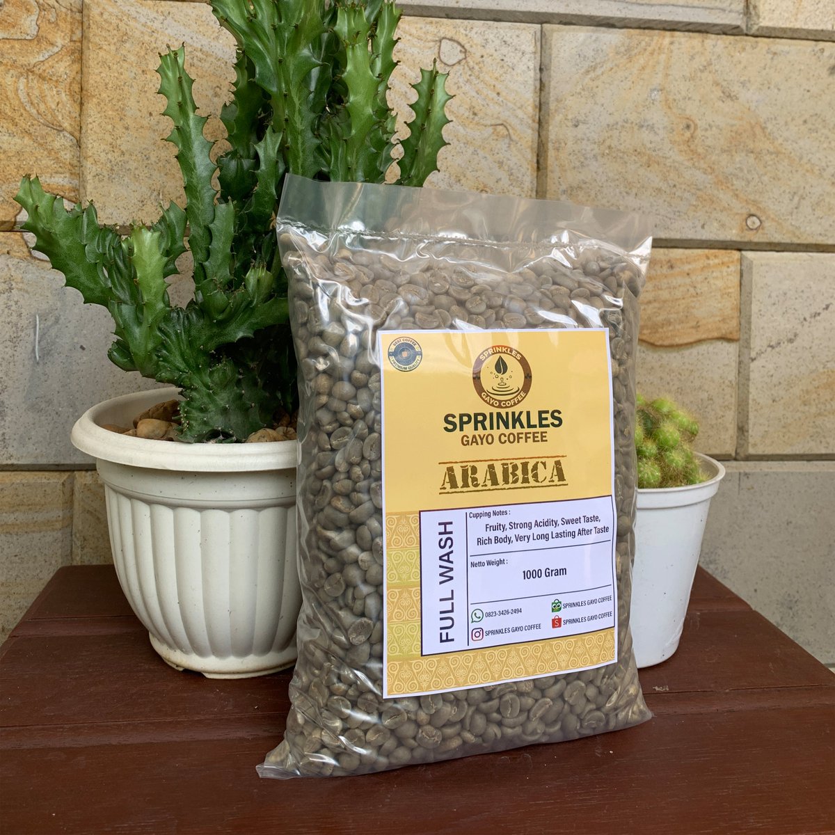 SprinklesCoffee's tweet photo. Kopi Arabika Aceh Gayo Proses FULL WASH / SPECIALTY dengan Kualitas Grade Satu / Export

#tokopedia #shopee #gratisongkir #arabikagayo #gayo #kopigayo #winegayo #arabikawine #kopiindonesia #gayowine #winegayo #kopiwine #spesialtycoffee #gayospesialty #singleoriginal #bourbon https://t.co/LuViwethWn