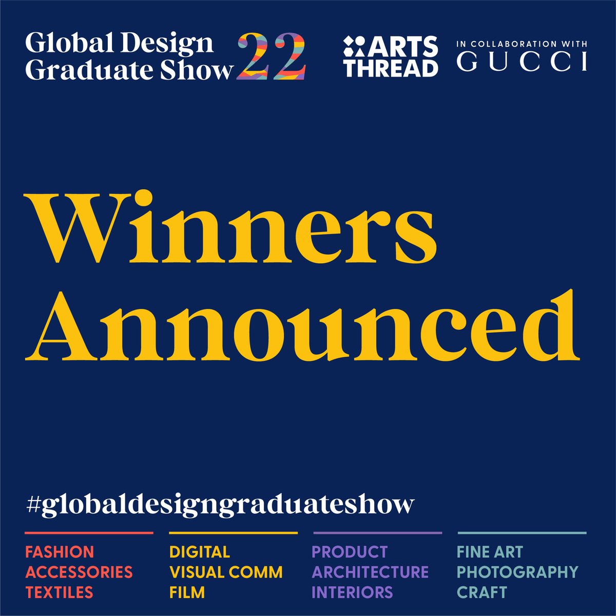 ARTSTHREAD's tweet photo. Meet the emerging artists & designers ✨✨✨✨who are winners of #GlobalDesignGraduateShow 2022 in collaboration with @gucci from @iedbarcelona + @RCA + @parsonsdesign + @csm_news + @schoolofartsgnt + @mica + @LboroDesign + @GSofA + @LCCLondon +++
👉🏽 https://t.co/U5h8hG4g8Q https://t.co/Phq5L5NhRS