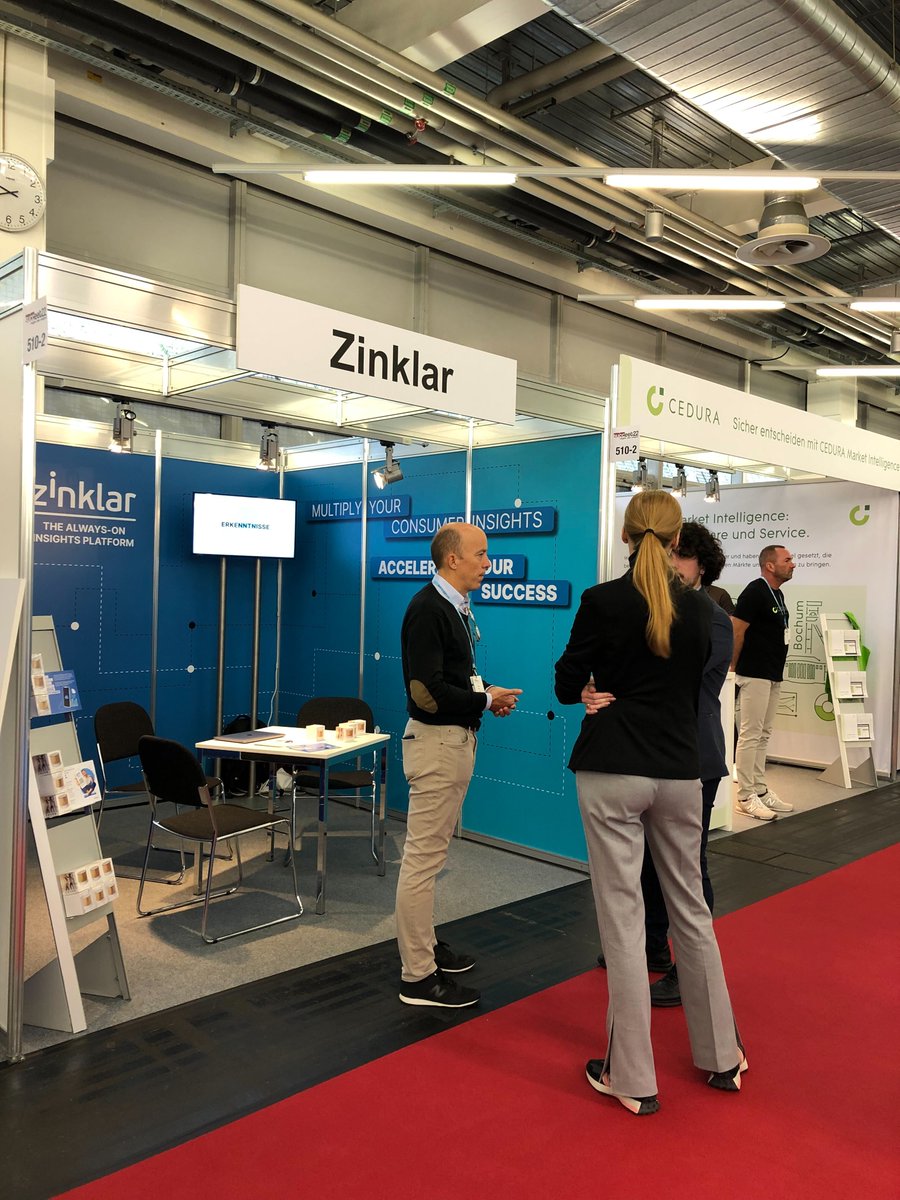 Zinklar's tweet image. 🇩🇪 Our team is in Munich at #succeet22 for the next two days! Join us to learn how you can 𝗰𝗿𝗲𝗮𝘁𝗲 𝗶𝗻𝘀𝗶𝗴𝗵𝘁𝘀 𝗾𝘂𝗶𝗰𝗸𝗹𝘆 𝗮𝗻𝗱 𝗲𝗳𝗳𝗶𝗰𝗶𝗲𝗻𝘁𝗹𝘆 with a very intuitive insights platform.

We are at booth 510-2, come by and have a chat 😉
#mrx #insightsplatform