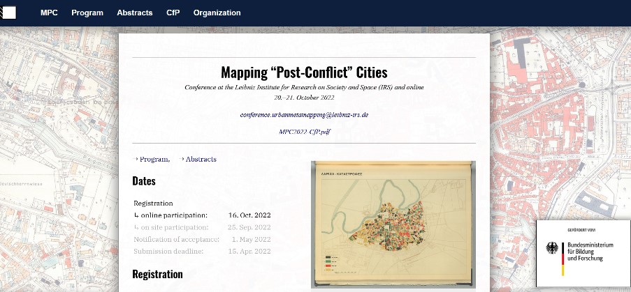 Mapping "Post-Conflict" Cities: Today and tomorrow the  UrbanMetaMapping consortium <a href="/umm_project/">UrbanMetaMapping</a> are holding their 2nd conference on mapping and planning for post-war #reconstruction in the 19th and 20th century here in Erkner. urbanmetamapping.uni-bamberg.de/conf/MPC/