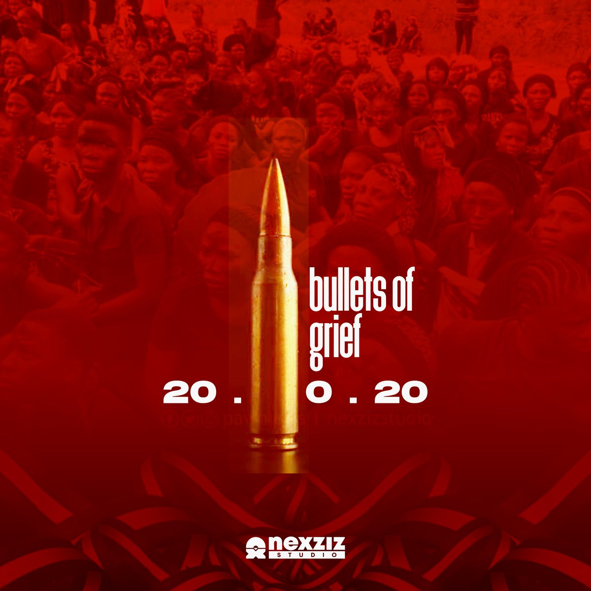 pawnlexis's tweet photo. 20.10.20... Bul.lets of Grief
#nexzizstudio #pawnlexis #EndSARS #EndSARSMemorial2 https://t.co/zassxUDrwg