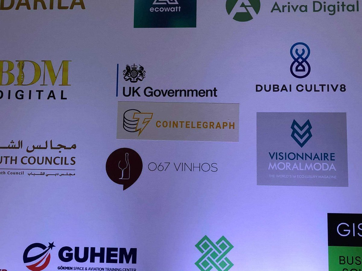 Cointelegraph's tweet photo. Greetings from Dubai!
Cointelegraph is at the Future Innovation Summit and our reporter @ezrareguerra is on the scene. @TheFISDubai #dfisx https://t.co/TXQNQaLuc4