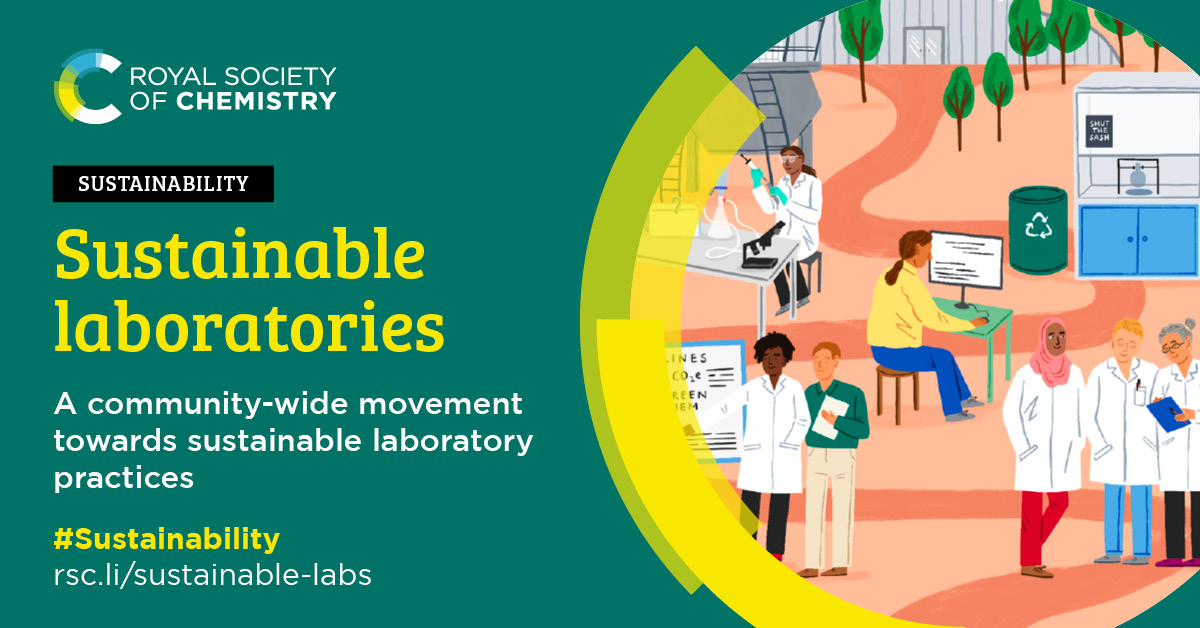 How can we carry out scientific research in an environmentally sustainable way, while ensuring research safety, quality and impact?

Our <a href="/RoySocChem/">Royal Society of Chemistry</a> report on #SutainableLaboratories is available to read today:

👉 rsc.li/sustainable-la… 👈

#Sustainability