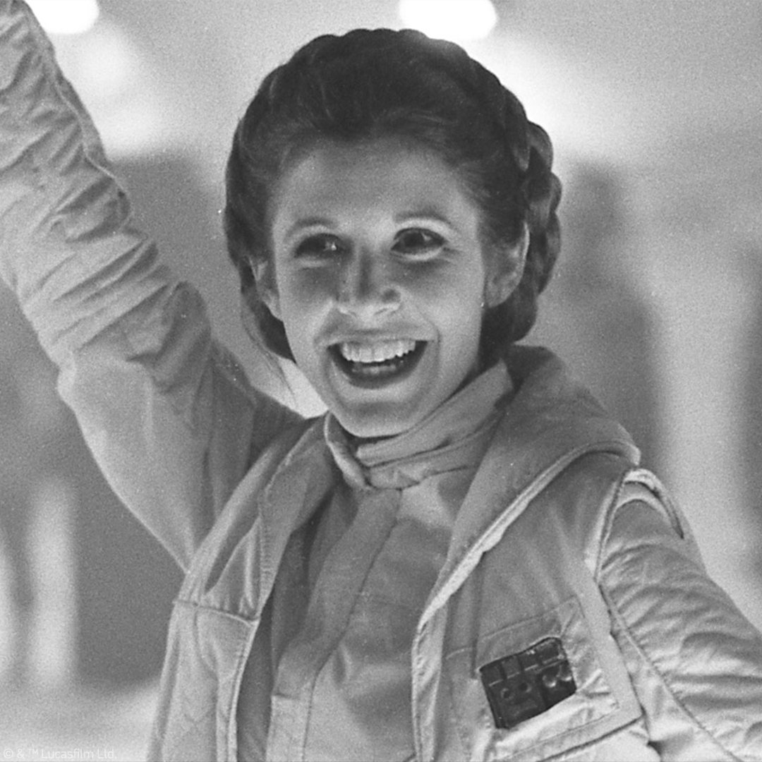 Remembering Carrie Fisher on her birthday.