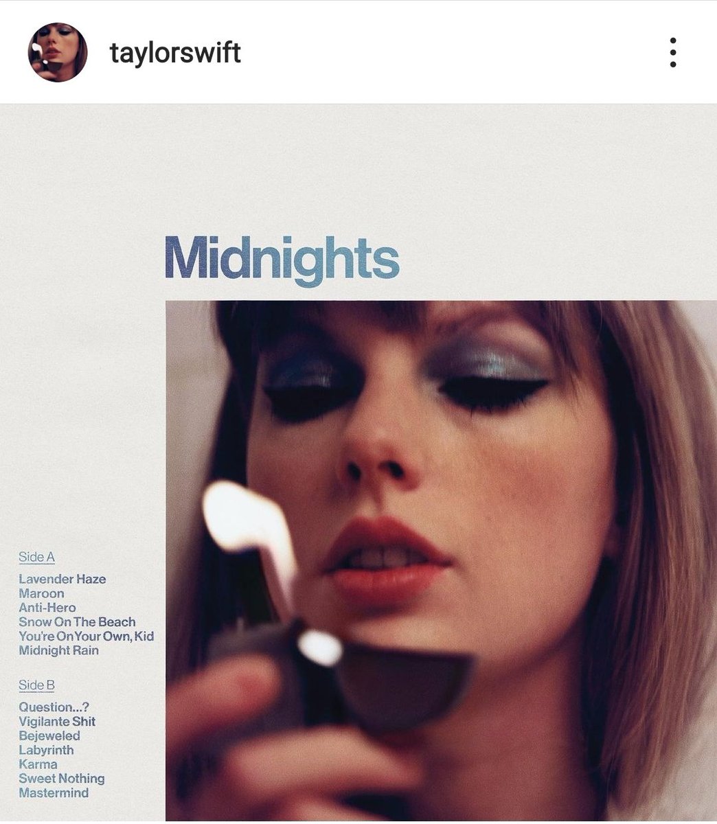itselits's tweet photo. Tirando avanti solo per domani non ironicamente
#TSmidnighTS #Midnights https://t.co/OGlfEP99B7