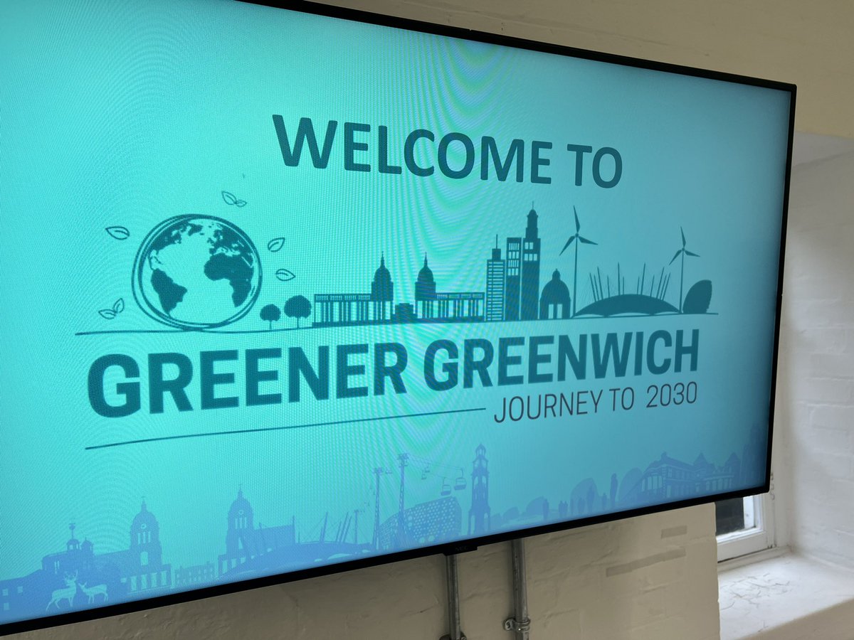 NeilCoates4's tweet photo. Currently at the Greener #Greenwich summit. The work partners are doing on a journey to carbon zero is inspirational and really shows we can all do more by doing at least #just1thing @Royal_Greenwich @UniofGreenwich https://t.co/BCWCBubRLy