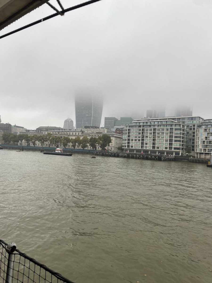 _MikeHurst's tweet photo. A grey morning on HMS Belfast.  Delighted to be speaking at the ⁦@SSAIB⁩  Security Services National Meeting on @secmindsmatter today. https://t.co/DjDNEEK0s0
