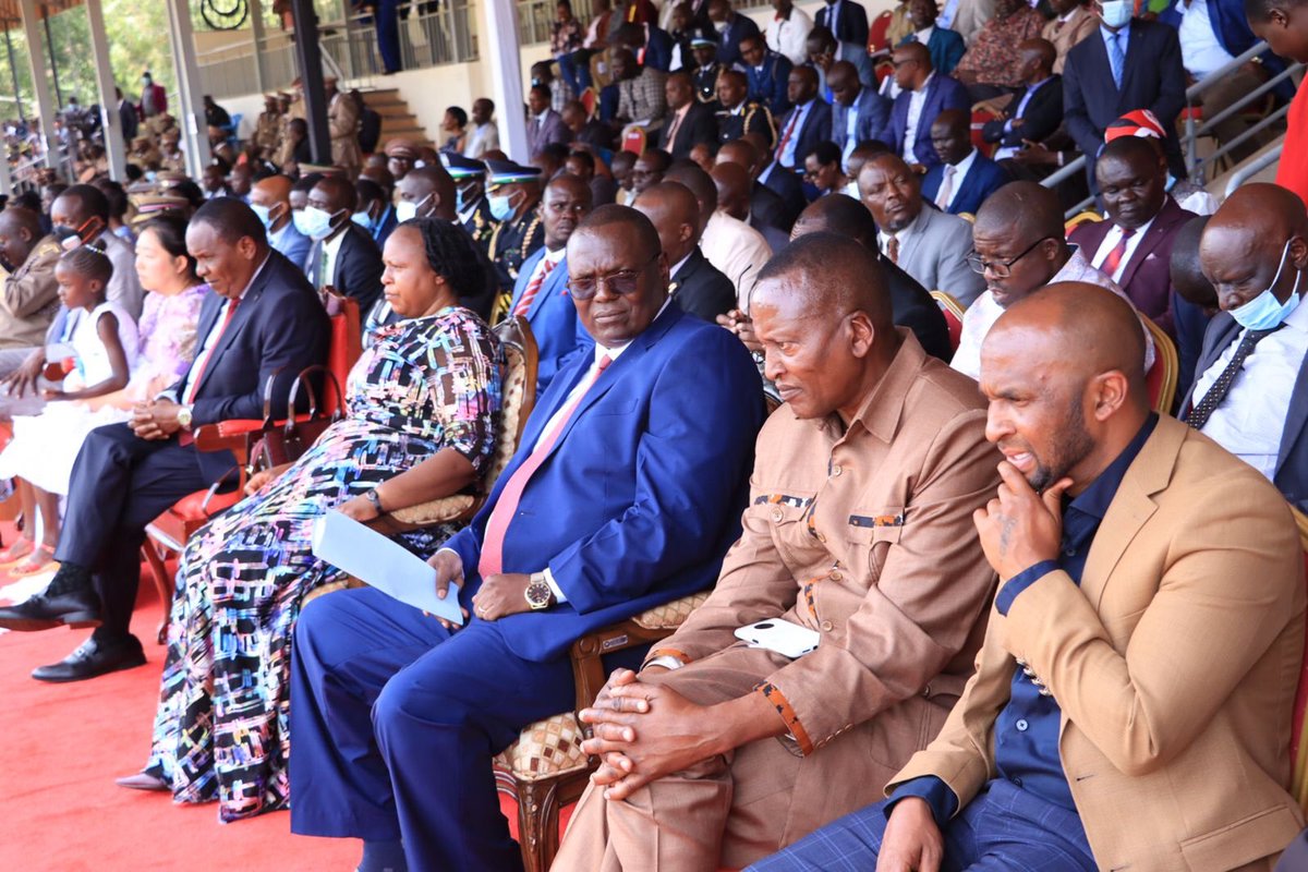 KisiiAssembly's tweet photo. MASHUJAA DAY
The Assembly Speaker Hon Dr. Phillip Nyanumba, Members of the County Assembly and the Clerk joined H.E. the Governor Hon Simba Arati and other leaders in marking this year's Mashujaa Day celebrations at Gusii Stadium. https://t.co/w6K5X7Fpbu