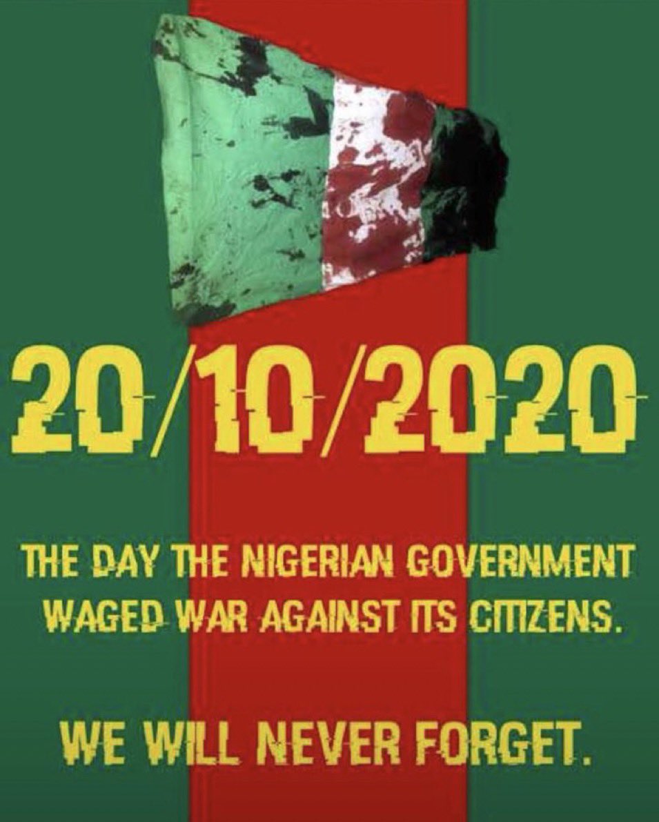 PeterPsquare's tweet photo. We will not forget!!! #EndSars #LekkiTollgateMassacre https://t.co/K6Hf6TlHNG