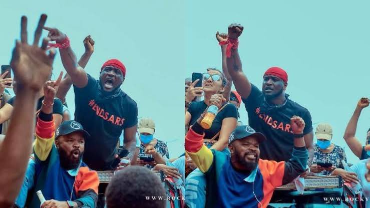 PeterPsquare's tweet photo. We will not forget!!! #EndSars #LekkiTollgateMassacre https://t.co/K6Hf6TlHNG