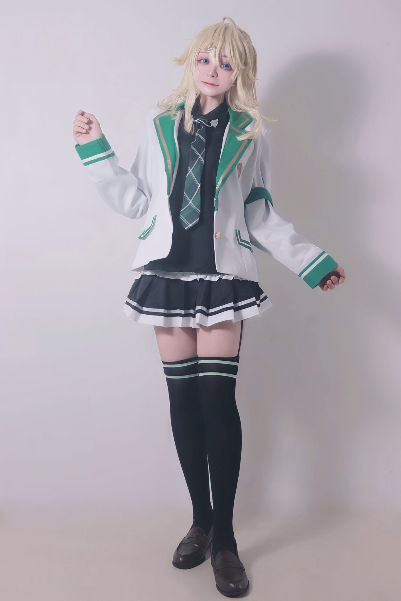 にじさんじ 東堂コハク コスプレ衣装 バーチャルYouTuber VTuber 東堂コハク 通常 世怜音女学院制服