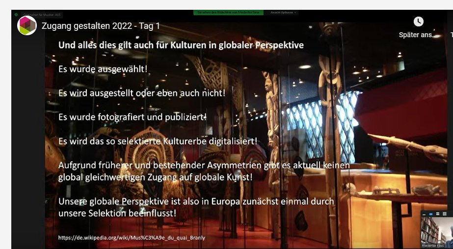 BeataMache's tweet photo. Friederike Fless @dai_weltweit : Kanonisierung über Verfügbarkeit https://t.co/XNYLARKEFE
