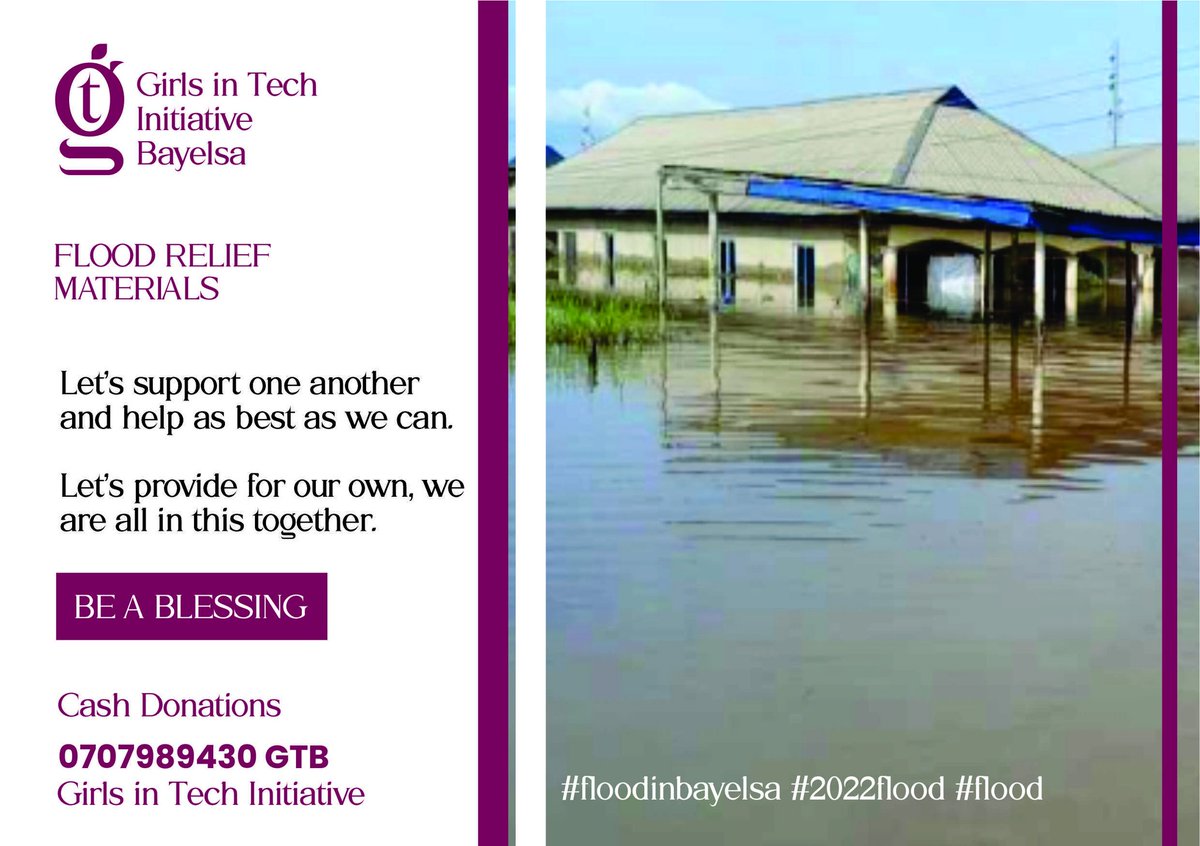 gitibayelsa's tweet image. We are experiencing a flood that has ravaged modt of our communities and we would like donations to help those stranded by it. paystack.com/pay/-mgdwdlcjs