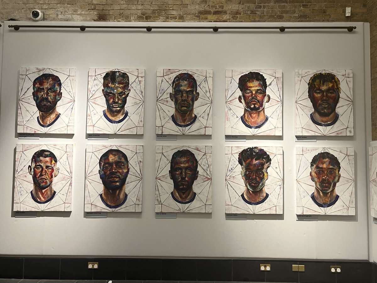We are so excited to announce that ‘This is England’ is now open!⚽
The exhibition features portraits of the England team. The exhibition of Matt Small’s paintings is in the gallery until 19 February 2023.
Book your FREE tickets👉ow.ly/G39950LfsjS
<a href="/MonikerArtFair/">MONIKER ⏰🔜 Moniker NFT Marketplace 💥JOIN MM💥</a>