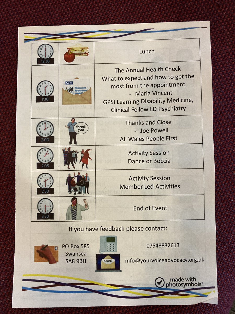IechydDaBangor's tweet photo. Looking forward to the #KeepMeHealthy event today, sharing the developments about the health actions within the Learning Disability Strategic Action Plan https://t.co/NDbmwP5VyD