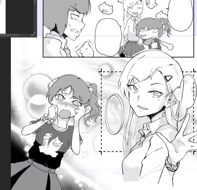 だいぶ漫画っぽくなってきた_φ('ω` ) 