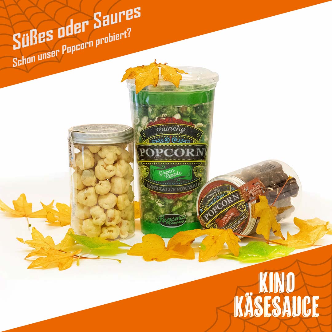 Habt ihr schon unser Popcorn probiert?

Findet ihr hier: kino-kaesesauce.de/bundles/84/cru…