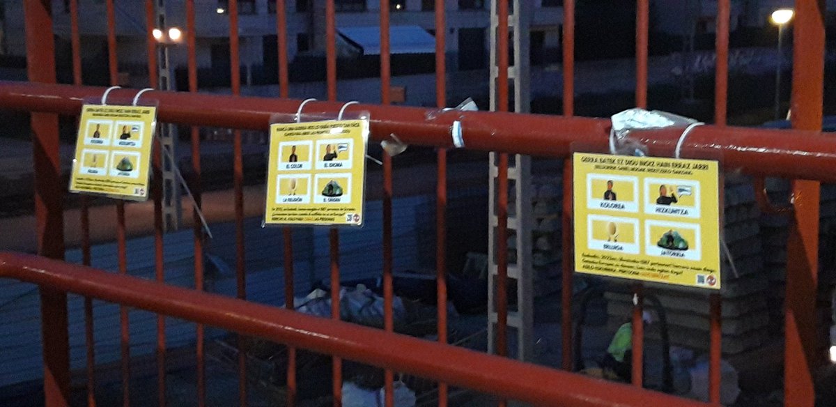 🔴 ¿Habéis visto esto? 

🔴 #Donostia está repleta de carteles y pancartas donde reclaman que no haya diferencias en la acogida de migrantes según su origen, idioma, color, religión. 

🔴 El caso de Ucrania ha demostrado que otras políticas son posibles 👏🏿👏

#TúSíTúNo #ZuBaiZuEz