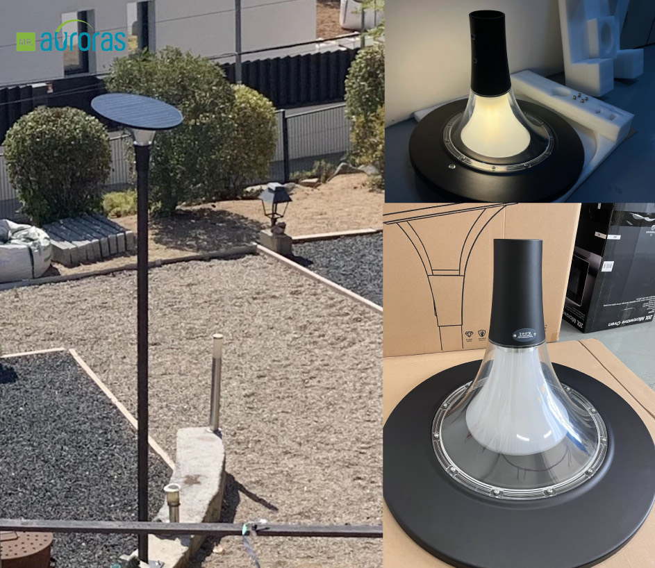 VaneyLinn's tweet image. Athena Solar Pedestrian Light----

Milky Diffuser+ PC transparent Cover
Up to 93% highlight transmittance diﬀuser enables the light output with more uniform and soft performance without glare and more elegance.

#solarpedestrianlight #solarlight #solarlandscapelight #solargarden