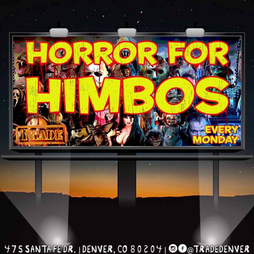 trade_denver's tweet image. When the sun goes down the himbos come out! Grab a drink, have a seat, and watch a different slasher every week on our giant outdoor projector!

This week is: Halloween (2007)

#horrormovies #himbo #denverevent #movienight #trade #tradedenve