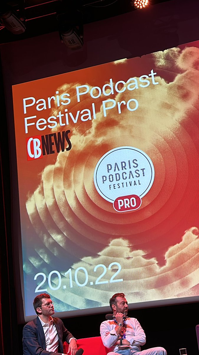 Journée au #ppf5 
Etude passionnante. Meme si…. Le podcast Violet n’est pas assez représenté pendant ces 3 prochains jours 😇😇😇😛😛😛
<a href="/PodcastParis/">Paris Podcast Festival</a> <a href="/gaitelyrique/">La Gaîté Lyrique</a> <a href="/CB_News/">CB News</a>