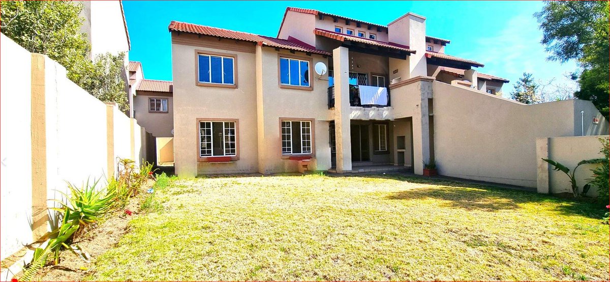 Ground Floor &amp; Spacious. 2 bedroom, Open plan Living, 2 bath, large Private Garden &amp; Carport. Townhouse for sale R965 000 in Halfway Gardens in a 24 hour security complex, located closed to all amenities &amp; 5 minutes drive to Mall of Africa. Contact Bobby 082 574 1846 for viewing.