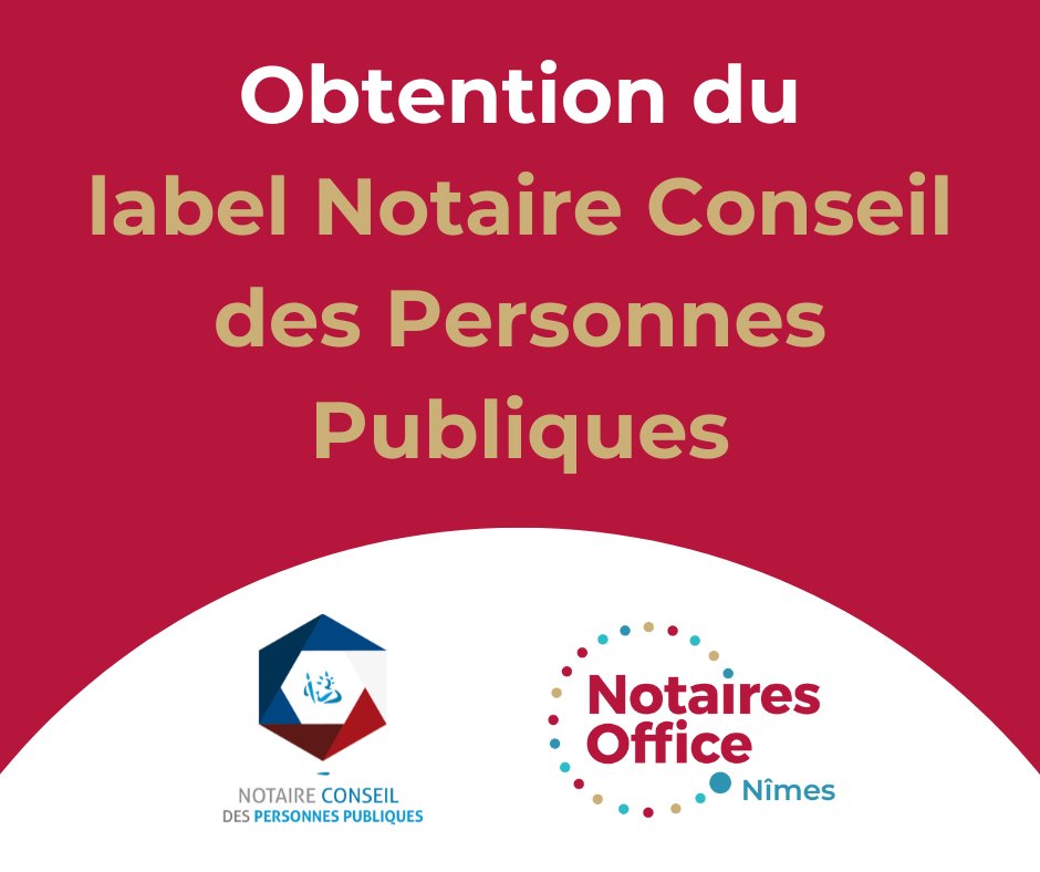 ☑️ Notre étude vient d'obtenir le label Notaire Conseil des Personnes Publiques.

Notre objectif est de promouvoir notre savoir-faire en matière de droit public, utile aux #collectivités et organismes de #LogementSocial. 🏢

#NotairesOffice #DroitPublic #Collectivites