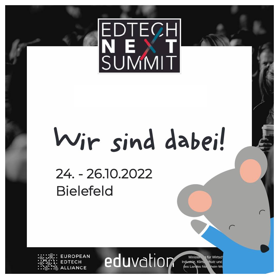 Die Vorbereitung auf unsere #SeedFinanzierung Runde geht weiter! Wir sind nächste Woche beim #EdTechNext  Summit, dem größten EdTech Startup Event Europas - Kommt vorbei!

#EdTechNextGeneration #InnovatingEducation
#startup #edtech #funding
<a href="/Eduvation_DE/">EDUvation</a>