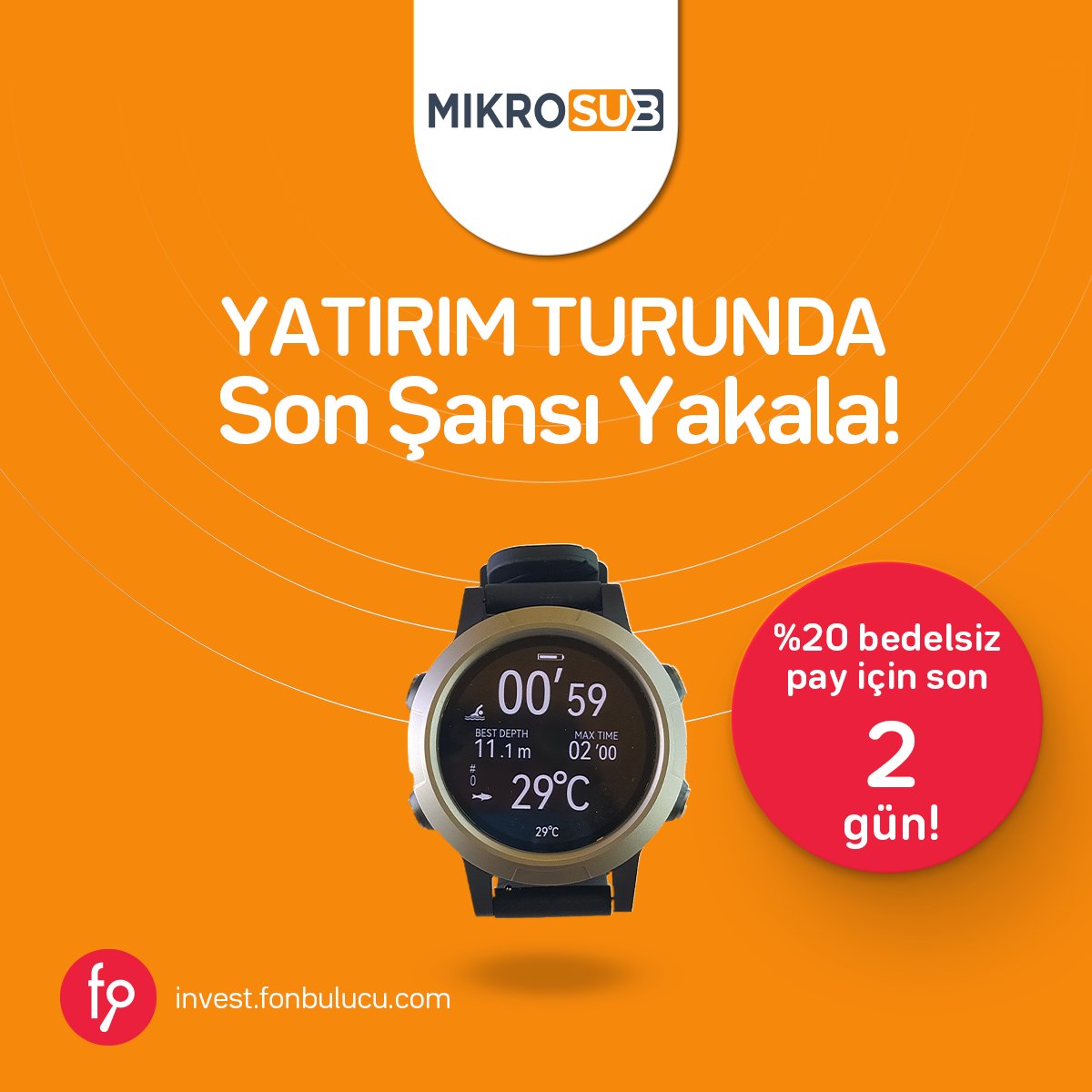 Mikrosub ( fnb.lc/mikrosub ) yatırım turunda an itibari ile %74,89'u Nitelikli Yatırımcı olan 236 Yatırımcıdan 604.214 TL toplayarak %10,1 fonlama oranına ulaştı. @mikrosub da %20 bedelsiz pay hediyesi için son 2 gün, yatırım yaparak siz de bu haktan yararlanabilirsiniz.