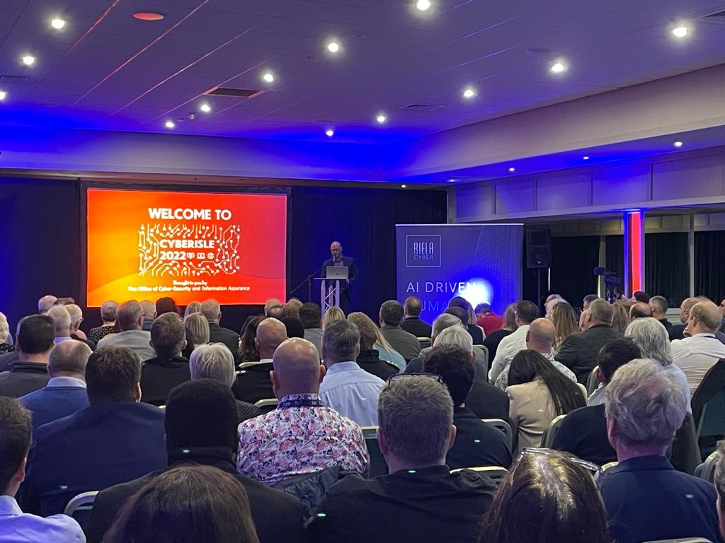 CyberIOM's tweet photo. 👏 We would like to thank everyone who came and was involved in CYBERISLE 2022!

A special thanks goes out to our Platinum sponsor @RielaCyber  whose generous support and informative presentations helped make CYBERISLE happen. https://t.co/aIXJVSovbl