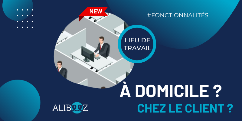 AlibeeZ_France's tweet photo. Nouveauté sur @AlibeeZ_france : donnez la possibilité à vos consultants de saisir leur lieu de travail sur leur rapport d'activité 👨🏻‍💻  À domicile ou chez le client ? Ayez une visibilité totale sur vos collaborateurs même à distance ! #ERP #gestion https://t.co/6RsgLzbKBk